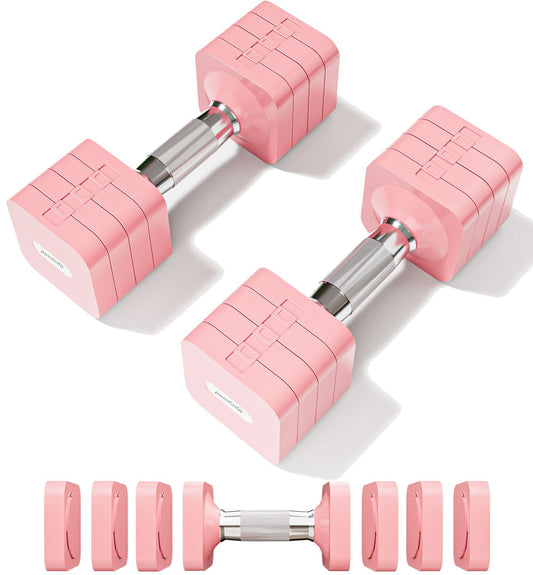 15LB 4-in-1 Adjustable Dumbbell Set